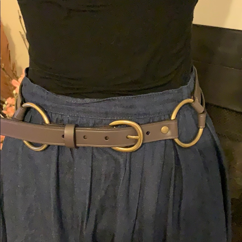 Brown Leather Belt